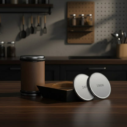 4-Angle Rolling Knife Sharpener 15/18/20/22° Roller Sharpeners Magnet Wooden base Diamond Grinder Set Woodwork Sharpening System 7