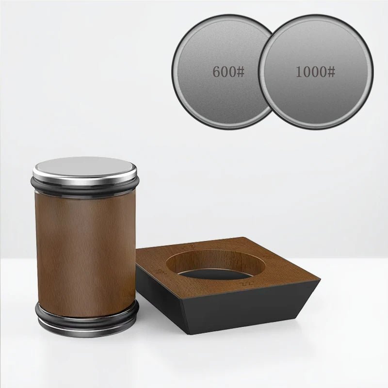 4-Angle Rolling Knife Sharpener 15/18/20/22° Roller Sharpeners Magnet Wooden base Diamond Grinder Set Woodwork Sharpening System 8