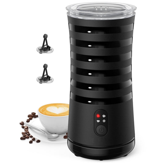 4-in-1 Milk Frother & Steamer with 240ml Capacity, Quick Frothing & Easy Clean 0