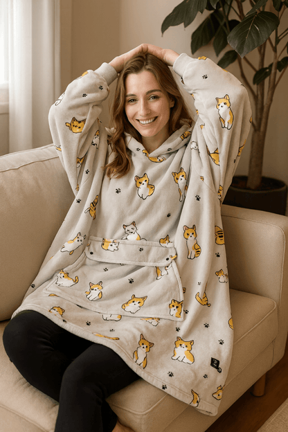 COZYCOIL – USB-Powered Heated Hoodie with Heating Coil Technology