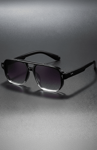 NOIRVA – Retro Square Frame Sunglasses with UV400 Protection