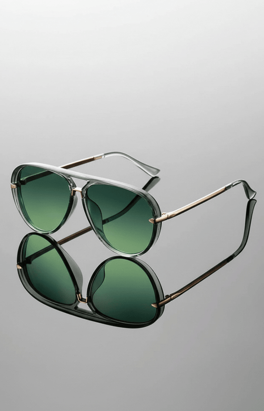 MILÉRA – Retro Aviator Sunglasses with UV400 Protection & Lightweight Design