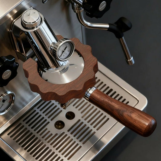 58mm Grouphead Cover for E61 Lelit Espresso Machines - Anti-Scald ABS Ring 0