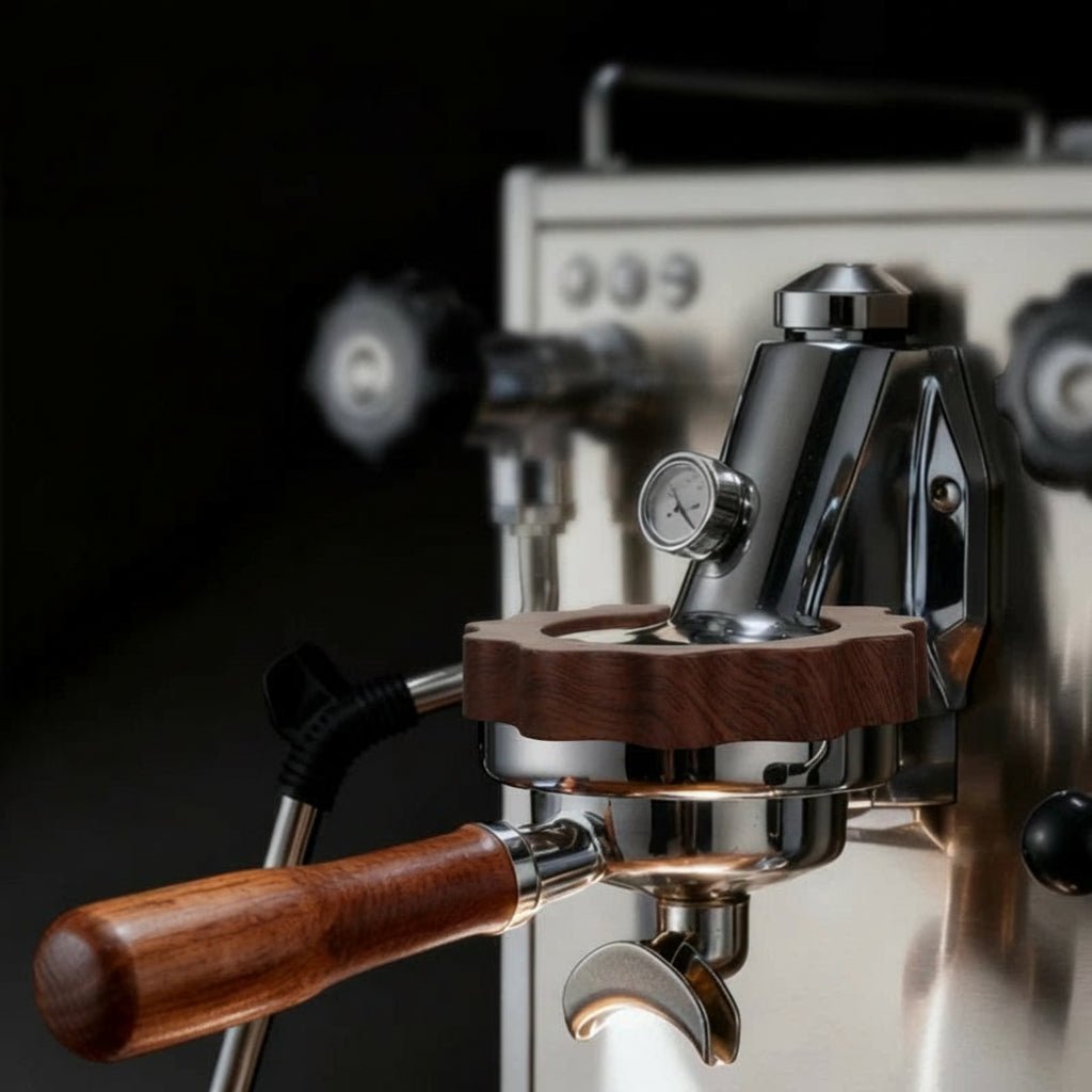 58mm Grouphead Cover for E61 Lelit Espresso Machines - Anti-Scald ABS Ring 2