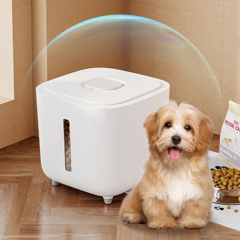 PETLOCKER – Airtight Food Storage Box for Dogs with Measuring Cup