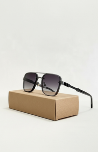 SKYDOM – Classic Aviator Sunglasses with UV400 Protection and Metal Frame