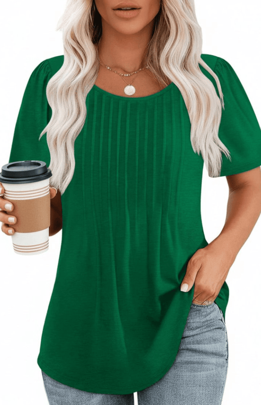 SERENEWEAR – Elegant Summer Basics T-Shirt Soft Airy Fabric Chic Style