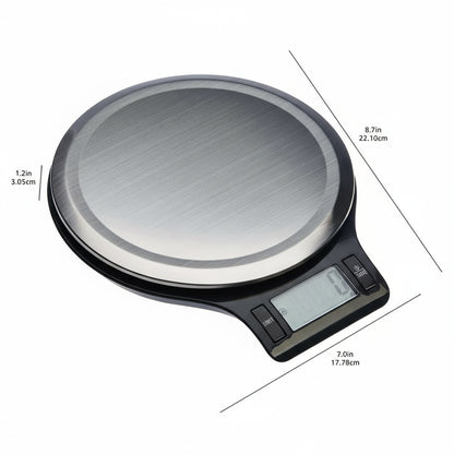 COOKWEIGH – Modern Food Scale with Easy-Read LCD Display