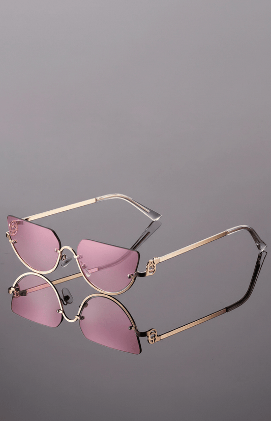 ZOÉVA – Cat Eye Sunglasses with UV400 Protection & Lightweight Metal Frames