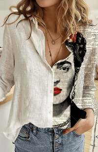 VIRELLE – Relaxed Fit Floral Blouse