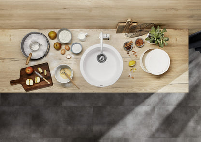 BLANCO RONDO Granite Sink Black