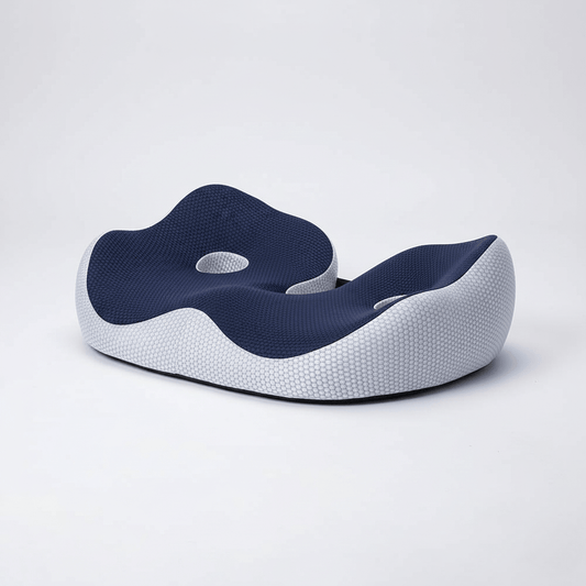 ErgoCloud Memory Foam Cushion – Tailbone & Back Support Seat Pad