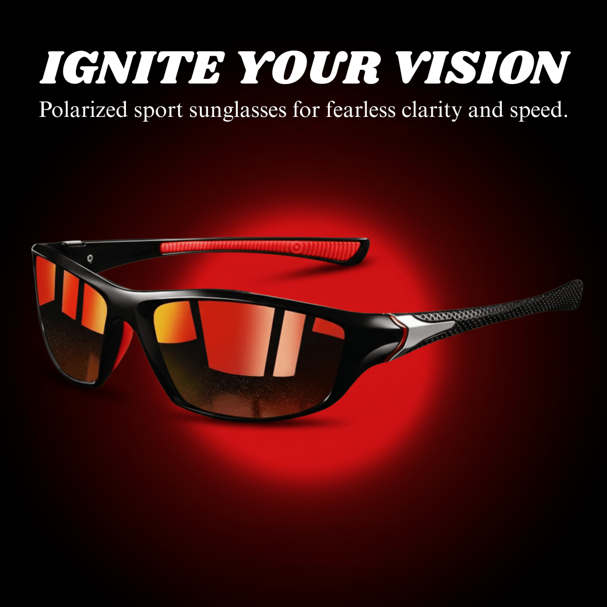 AEROVISTA – Polarized sports sunglasses with UV400 protection 1