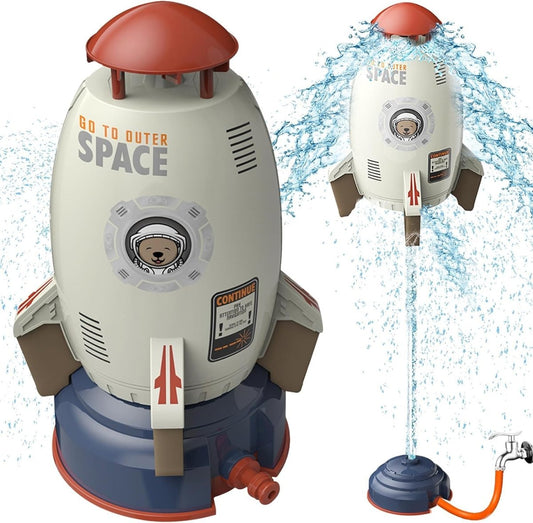 AQUASPIN – 360° Rotating Water Sprinkler Toy for Kids 0