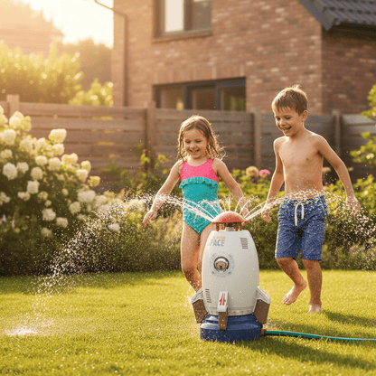 AQUASPIN – 360° Rotating Water Sprinkler Toy for Kids 1
