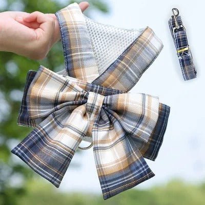 AURÉLIEN HARNAIS – Adjustable dog harness with stylish bow design