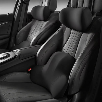 AUTOERGON – Memory Foam Car Neck & Lumbar Support for Ergonomic Seating Comfort 2