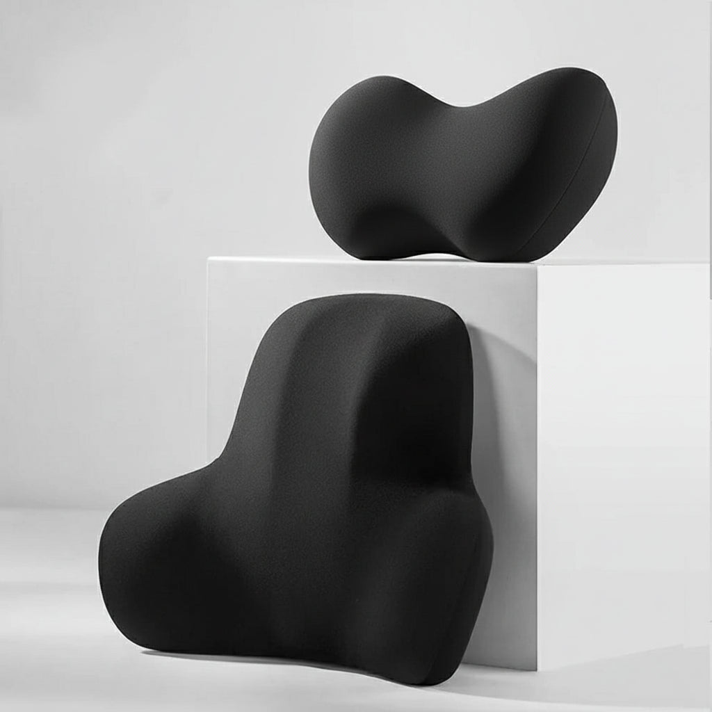 AUTOERGON – Memory Foam Car Neck & Lumbar Support for Ergonomic Seating Comfort 5