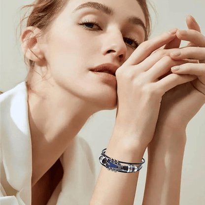 AXECHORD – Guitar Leather Bracelet with Vintage-Inspired Design 2