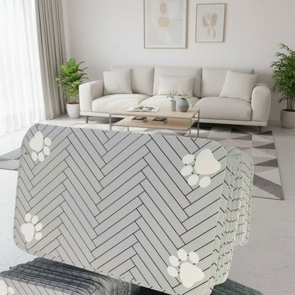 Absorbent Pet Feeding Mat - Waterproof Dog & Cat Placemat with Non-Slip Backing 4