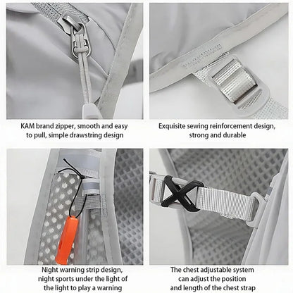 ActiveGear - Waterproof Reflective Sport Vest for Running and Biking 3