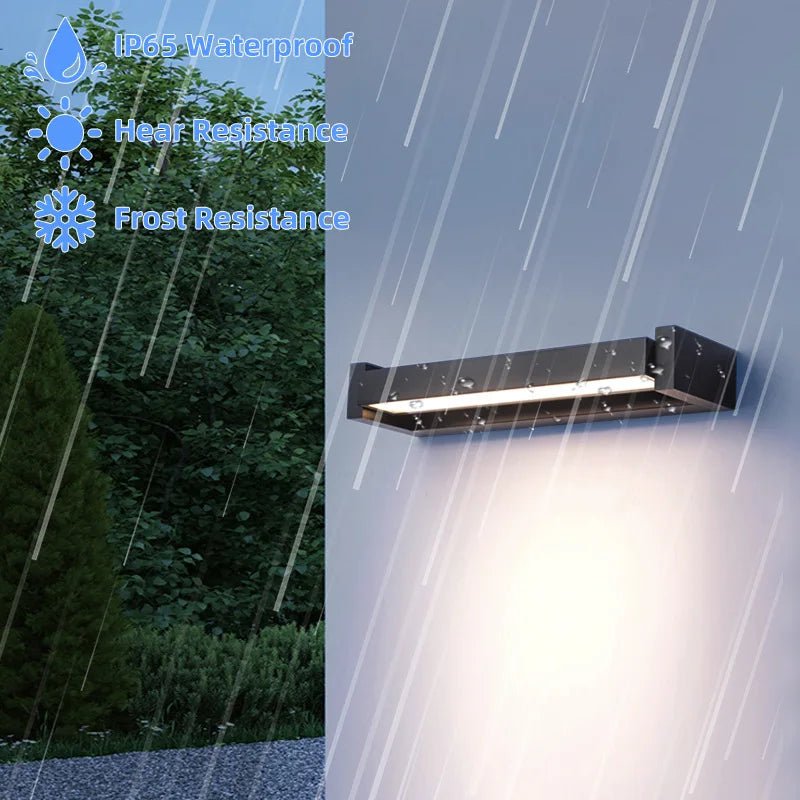 Adjustable Angle LED Wall Lamp - Waterproof Aluminum Outdoor Lighting Fixture 1