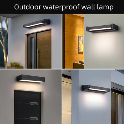 Adjustable Angle LED Wall Lamp - Waterproof Aluminum Outdoor Lighting Fixture 2