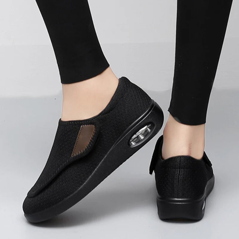 Adjustable Diabetic Walking Shoes for Wide Feet - Orthopedic Comfort Fit 3