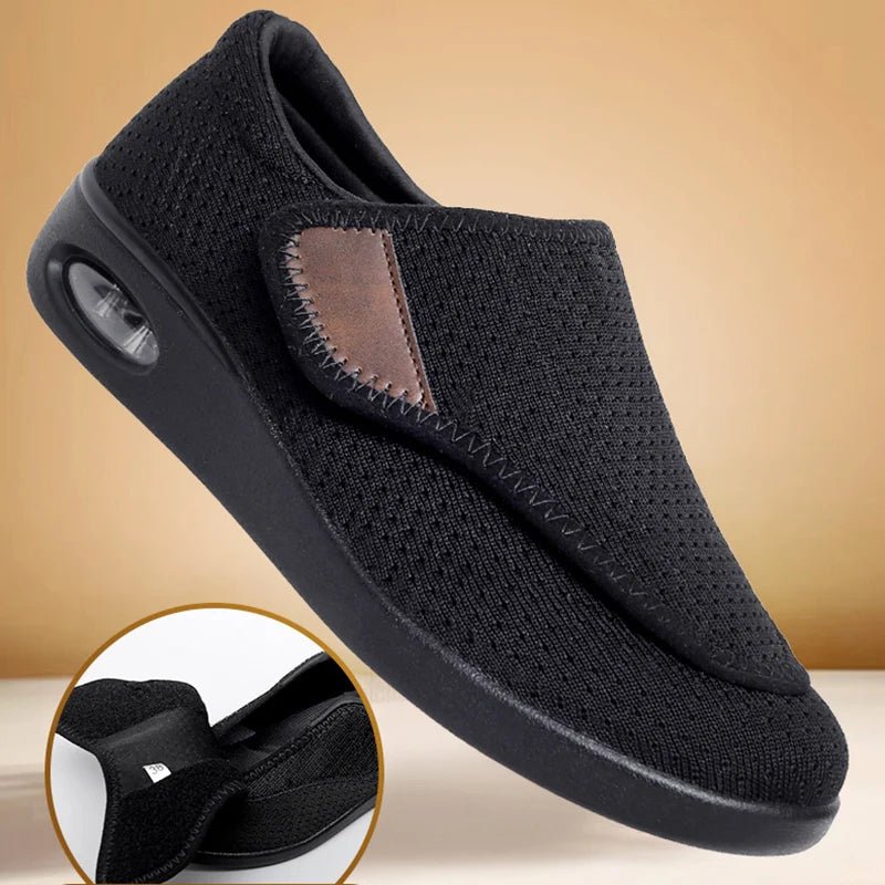 Adjustable Diabetic Walking Shoes for Wide Feet - Orthopedic Comfort Fit 4