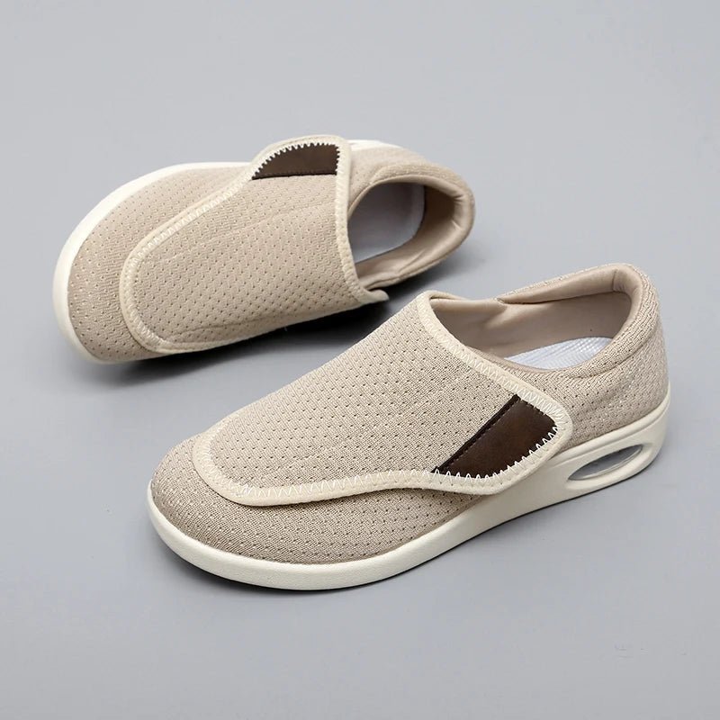 Adjustable Diabetic Walking Shoes for Wide Feet - Orthopedic Comfort Fit 8