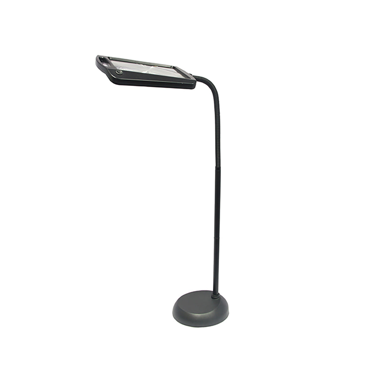 Adjustable Floor Lamp with 3X Magnifying Lens and LED Lighting for Reading 4