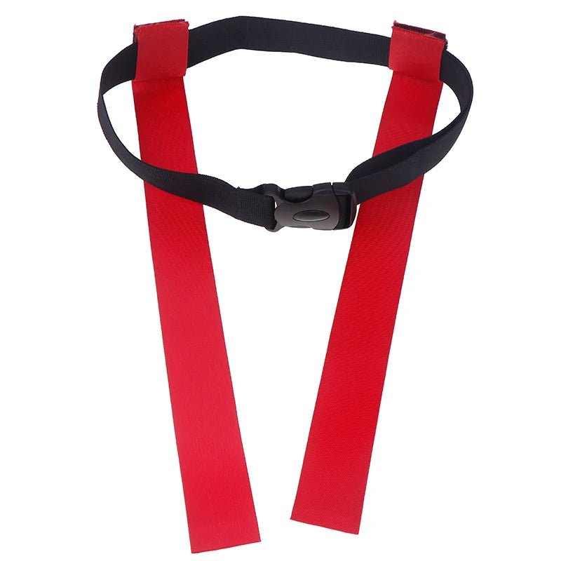 Adjustable Football Training Belt with Colorful Tags for Team Identification 12