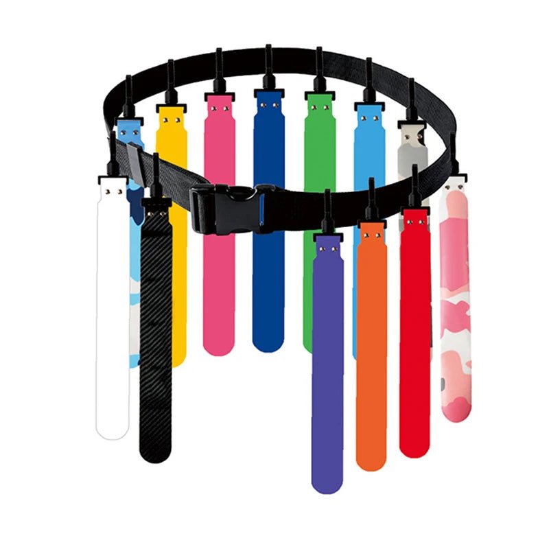 Adjustable PVC Waist Strap for Flag Football - Tear-Resistant Training Belt 0