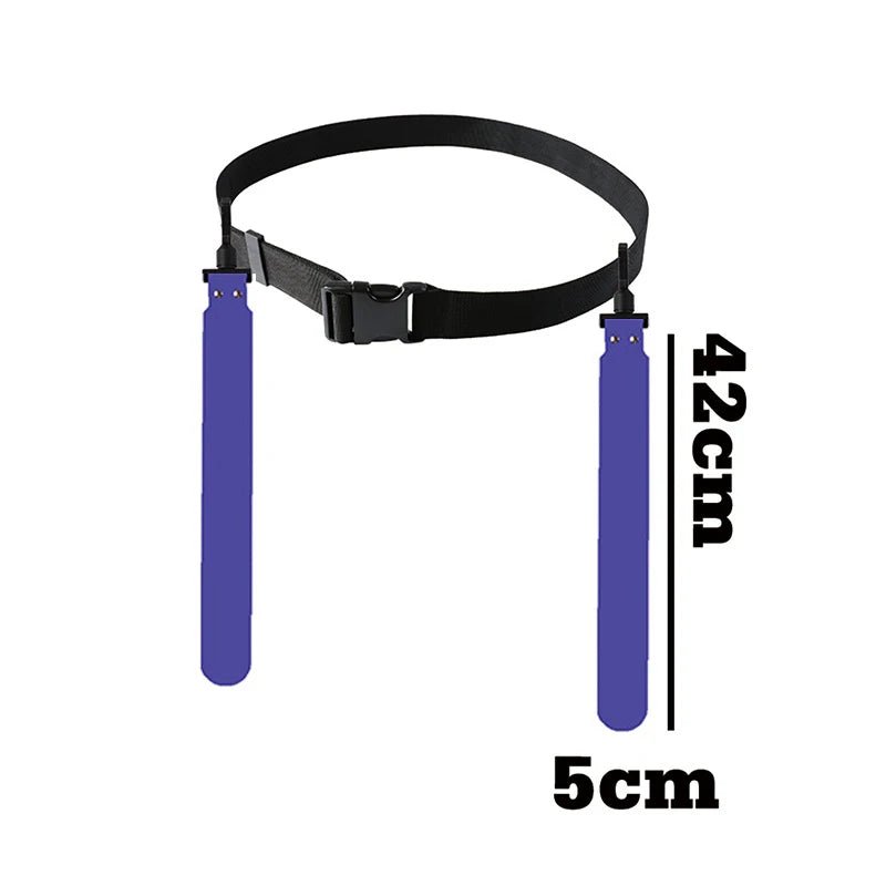 Adjustable PVC Waist Strap for Flag Football - Tear-Resistant Training Belt 10