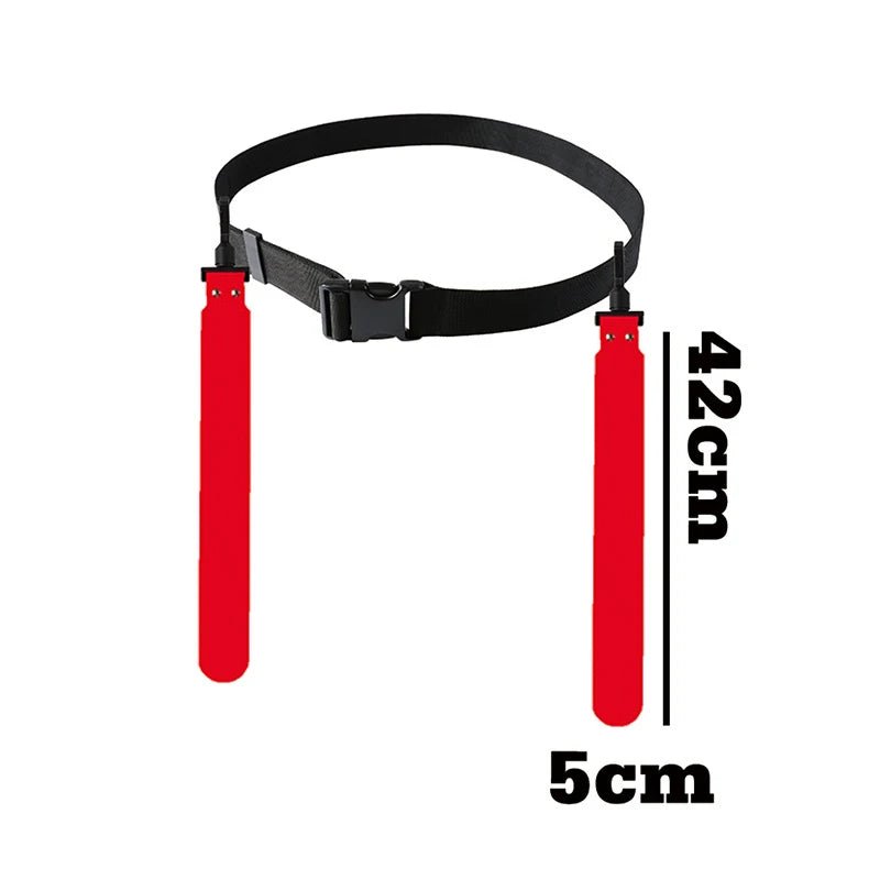 Adjustable PVC Waist Strap for Flag Football - Tear-Resistant Training Belt 12