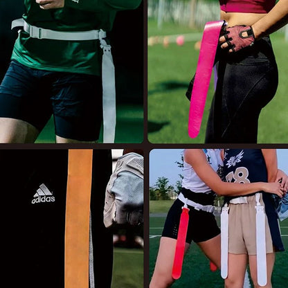 Adjustable PVC Waist Strap for Flag Football - Tear-Resistant Training Belt 4