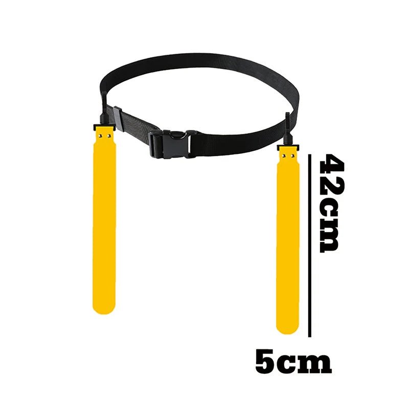 Adjustable PVC Waist Strap for Flag Football - Tear-Resistant Training Belt 7