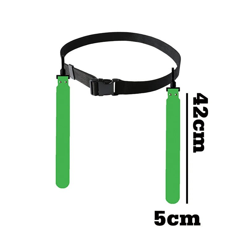 Adjustable PVC Waist Strap for Flag Football - Tear-Resistant Training Belt 9