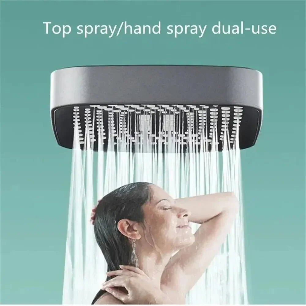 Adjustable Shower Head - High Pressure Handheld with 3 Spray Modes, Durable ABS Plastic 1