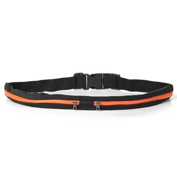 Adjustable Waterproof Running Waist Pack - Durable Fanny Bag with Double Pockets 10