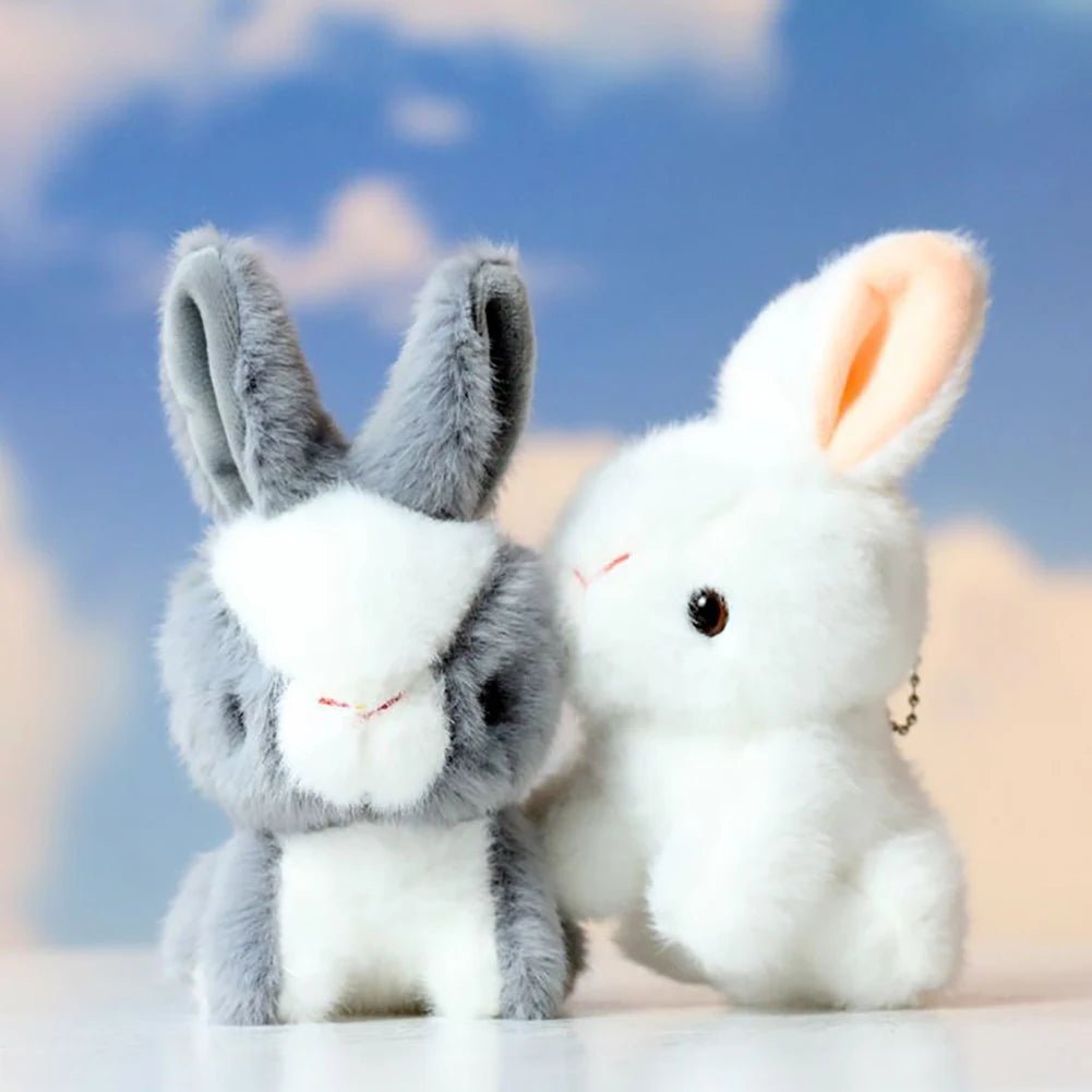 Adorable Plush Bunny Doll - 14cm Soft Plush Toy for Kids, Cuddly Stuffed Animal 4