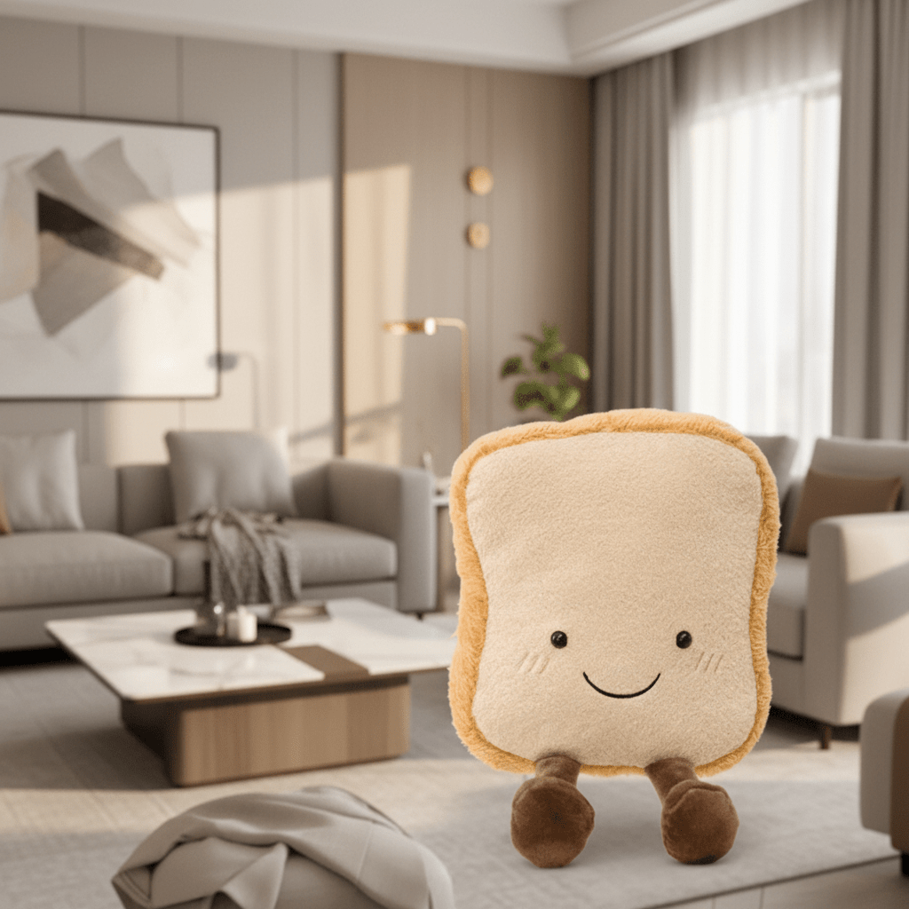 PRETZELPALS – Soft Pretzel Croissant Plush Toy for Kids & Adults