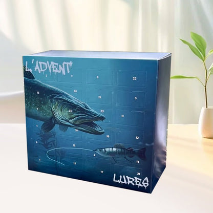 Lurevent Advent Calendar 2025 – 24 Unique Lures & Mounting Tool