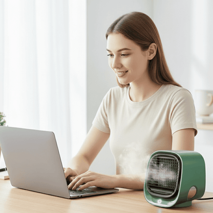 AeroBreeze 2-in-1 Air Cooler & Humidifier | Dual Function Cooling & Moisture | Energy Efficient Home Air Device 4