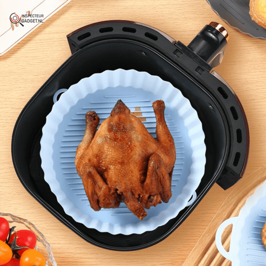 Air Basket - Reusable Silicone Airfryer Basket, Universal Fit, Easy Cleaning 0