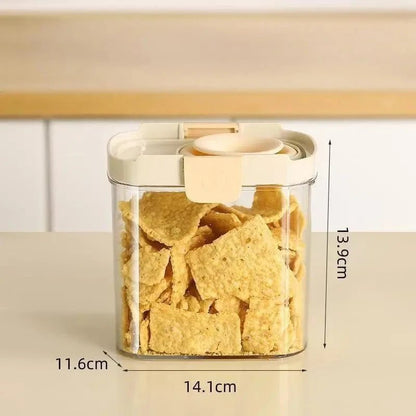 FRESHLOCK – Airtight Storage Jars Set for Whole Grains, Spices & Pantry Organization