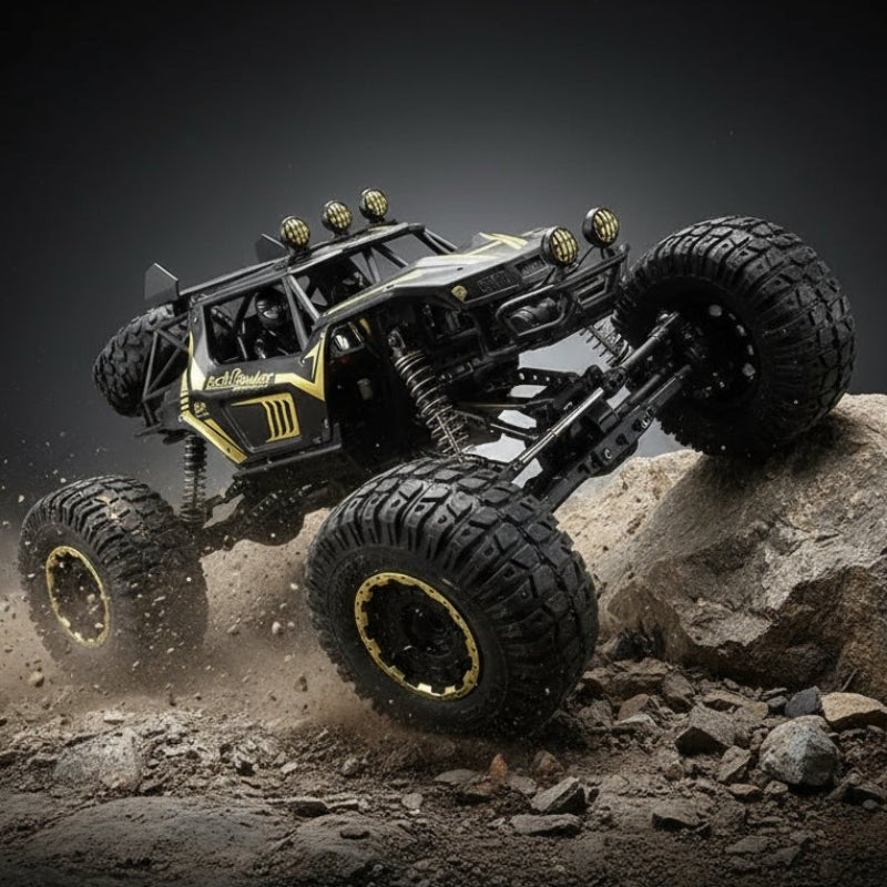 All-Terrain 4WD RC Truck - Metal Alloy Remote Control Monster Truck 1/8 Scale 1