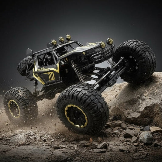 All-Terrain 4WD RC Truck - Metal Alloy Remote Control Monster Truck 1/8 Scale 1
