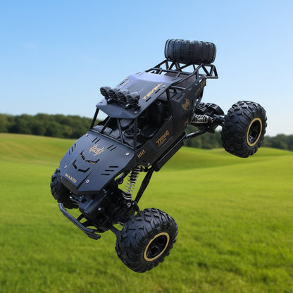 All-Terrain 4x4 Remote Control Monster Truck with LED Headlights - Fast & Durable RC Truck for Kids and Adults 6