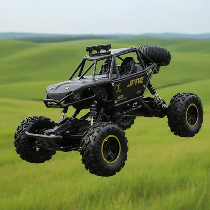 All-Terrain 4x4 Remote Control Monster Truck with LED Headlights - Fast & Durable RC Truck for Kids and Adults 7